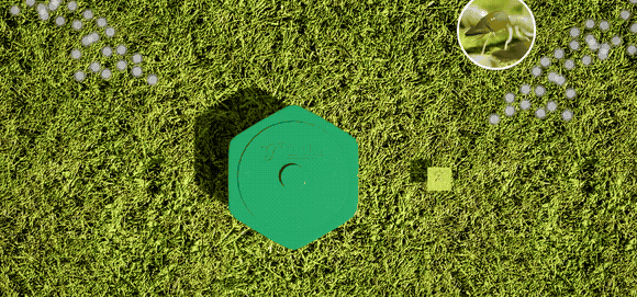 iTAS station transmitting alert via eSIM